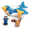 Игровой набор Police Plane Pete Полицейский самолет WOW TOYS 10309
